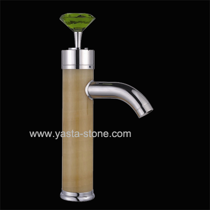 Yellow Onyx Faucet